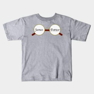 James Potter Glasses Kids T-Shirt